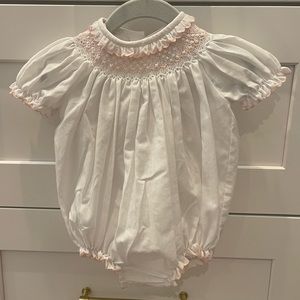 Smocked Baby Outfit